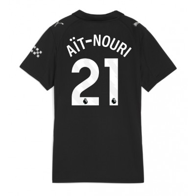 Manchester City Rayan Ait-Nouri #21 Auswärtstrikot Frauen 2025-26 Kurzarm Manchester City Rayan Ait-Nouri #21 Auswärtstrikot Frauen 2025-26 Kurzarm